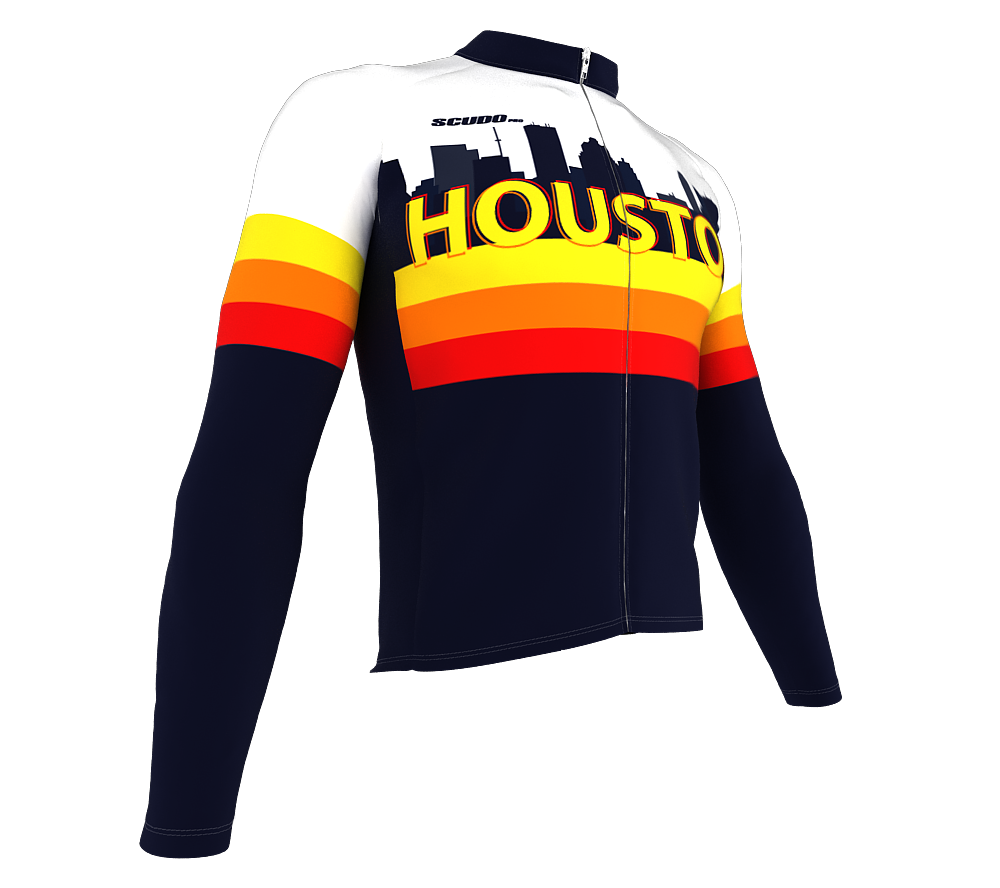 Houston | Pro Thermal Long Sleeve Cycling Jersey | Men and Women