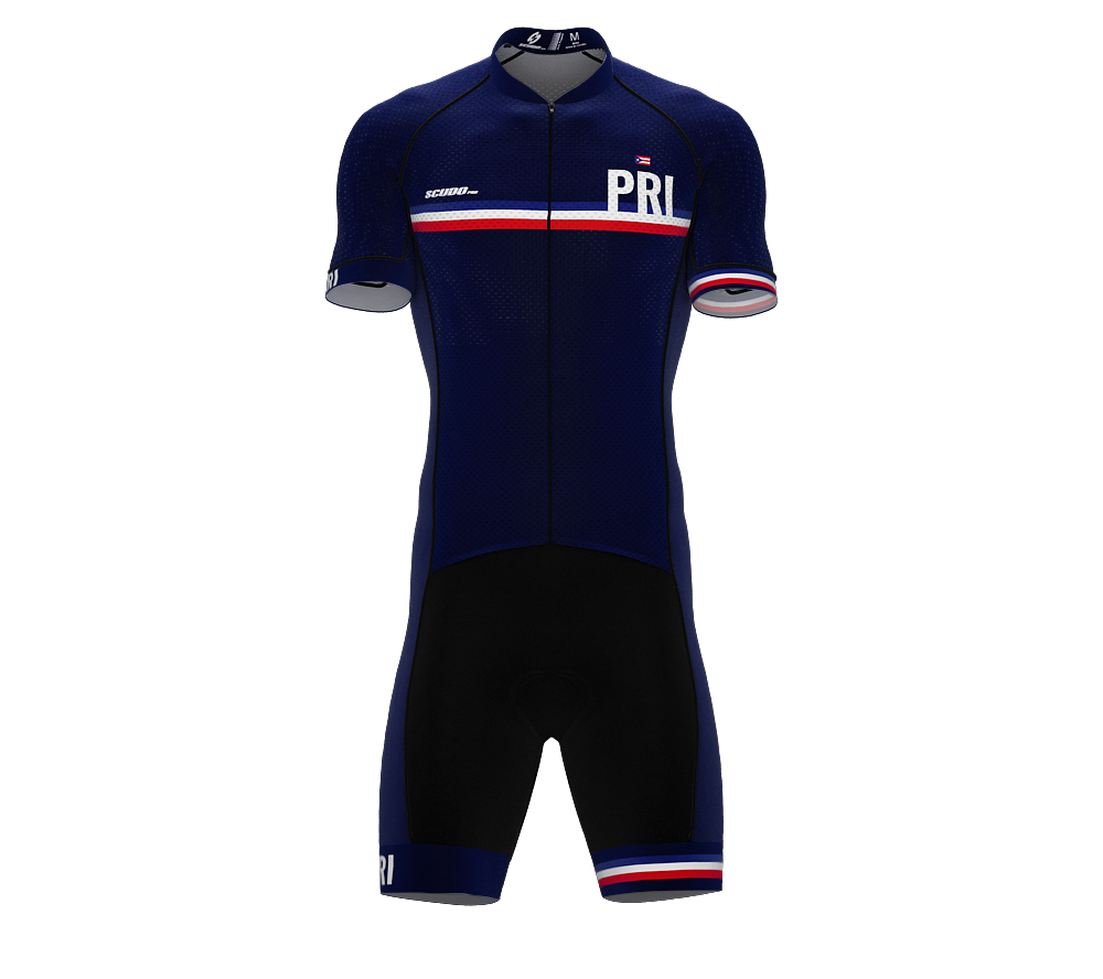Puerto Rico Blue Code Cycling Speedsuit for Men