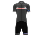Puerto Rico Gray Code Cycling Speedsuit for Men