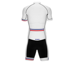 Puerto Rico White Code Cycling Speedsuit for Men