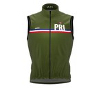 Wind Breaker Cycling Running Sports Vest Puerto Rico Country Code for Men And Women
