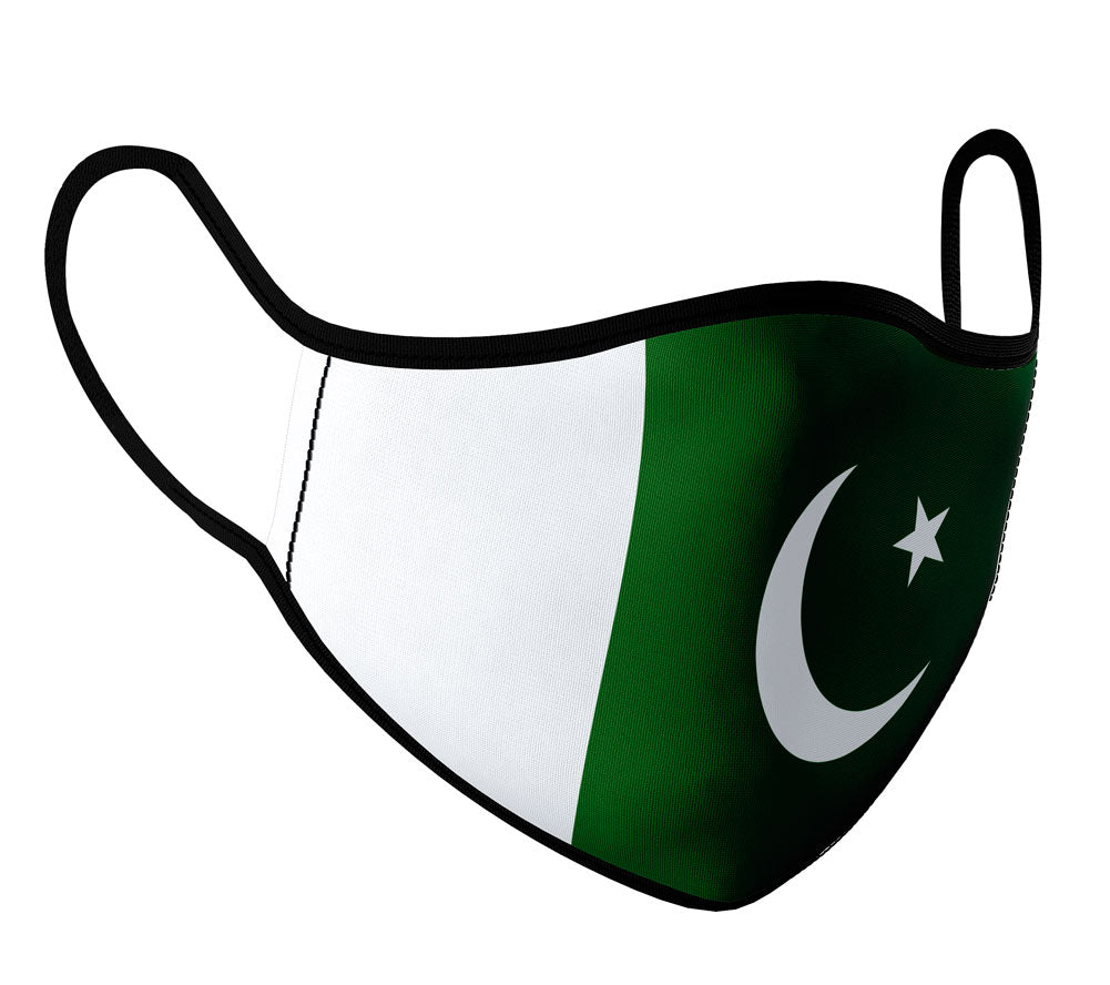 Pakistan - Face Mask with fluid and moisture resistant fabric. Reusable and Washable