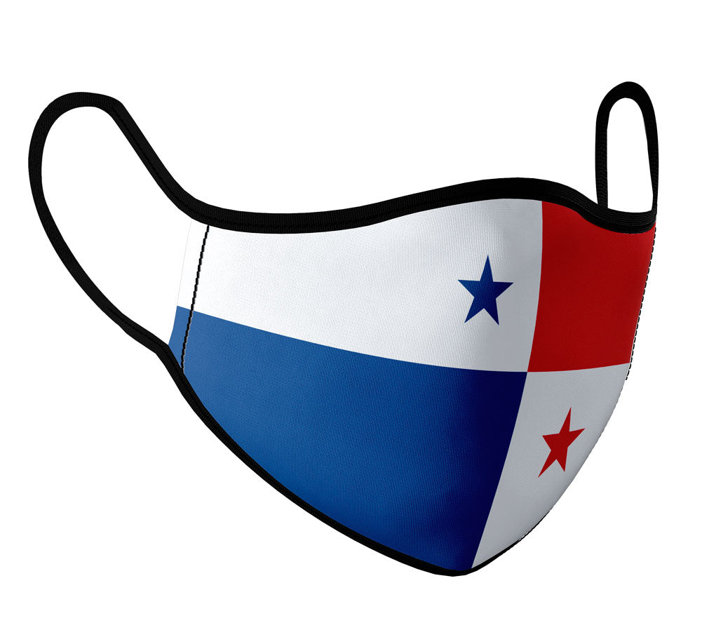 Panama  - Face Mask with fluid and moisture resistant fabric. Reusable and Washable
