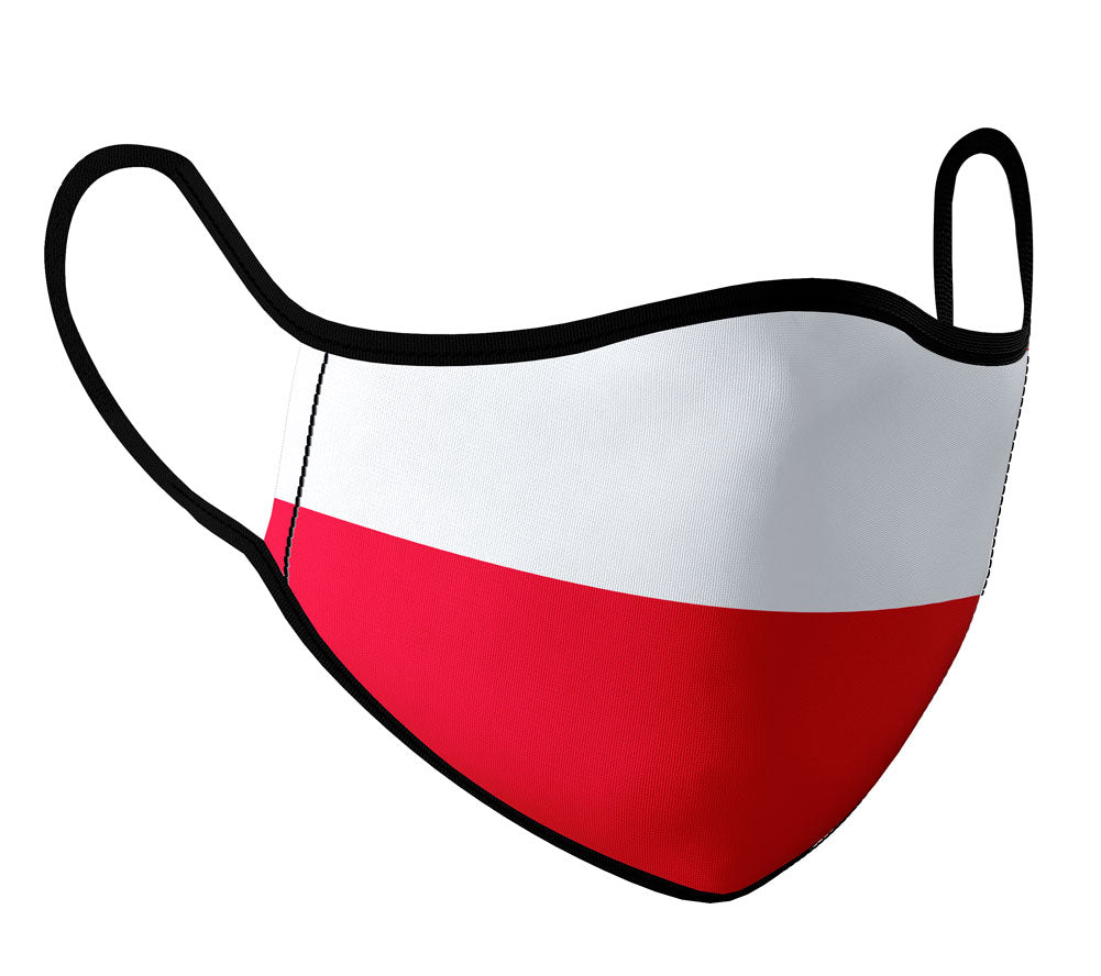Poland - Face Mask with fluid and moisture resistant fabric. Reusable and Washable