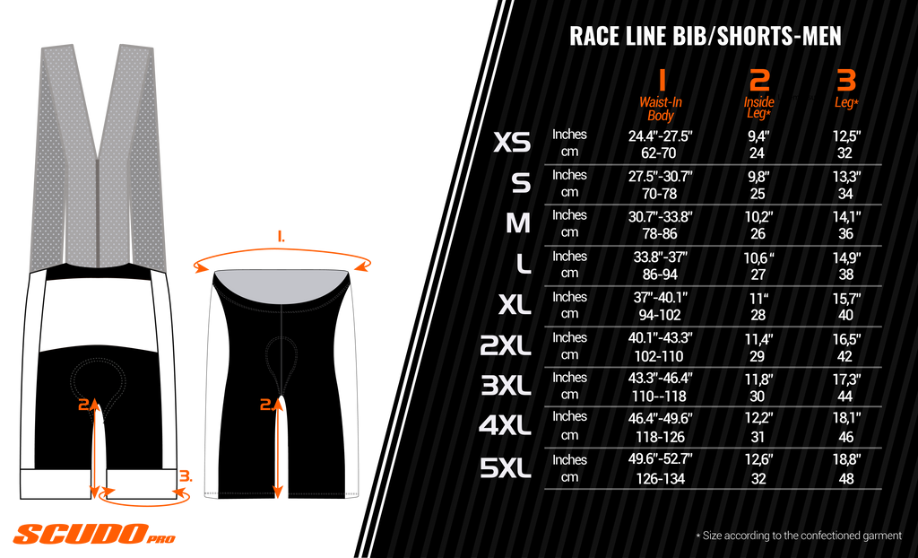 UH Cougar Race Bib Shorts for Men and Women
