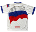 Russia Flag Technical T-Shirt for Men and Women