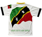 Saint Kitts And Nevis Flag Technical T-Shirt for Men and Women