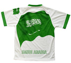 Saudi Arabia Flag Technical T-Shirt for Men and Women