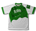 Saudi Arabia Flag Technical T-Shirt for Men and Women