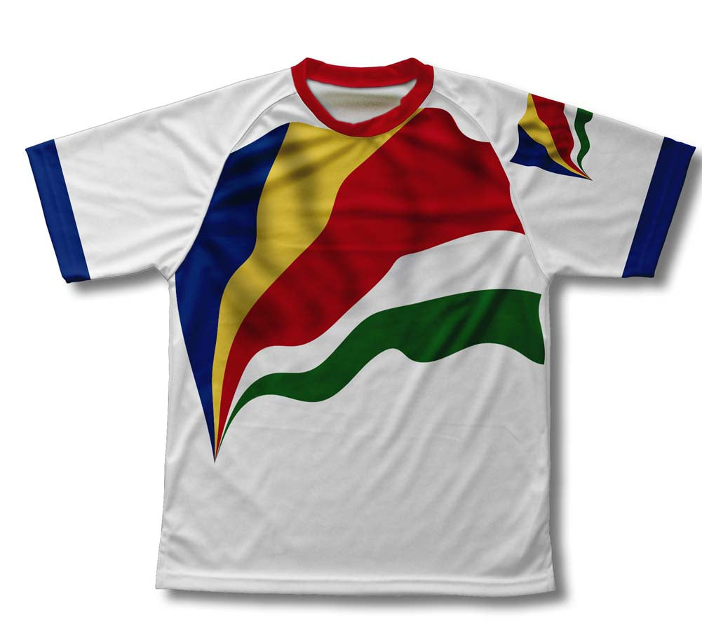 Seychelles Flag Technical T-Shirt for Men and Women