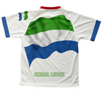 Sierra Leone Flag Technical T-Shirt for Men and Women