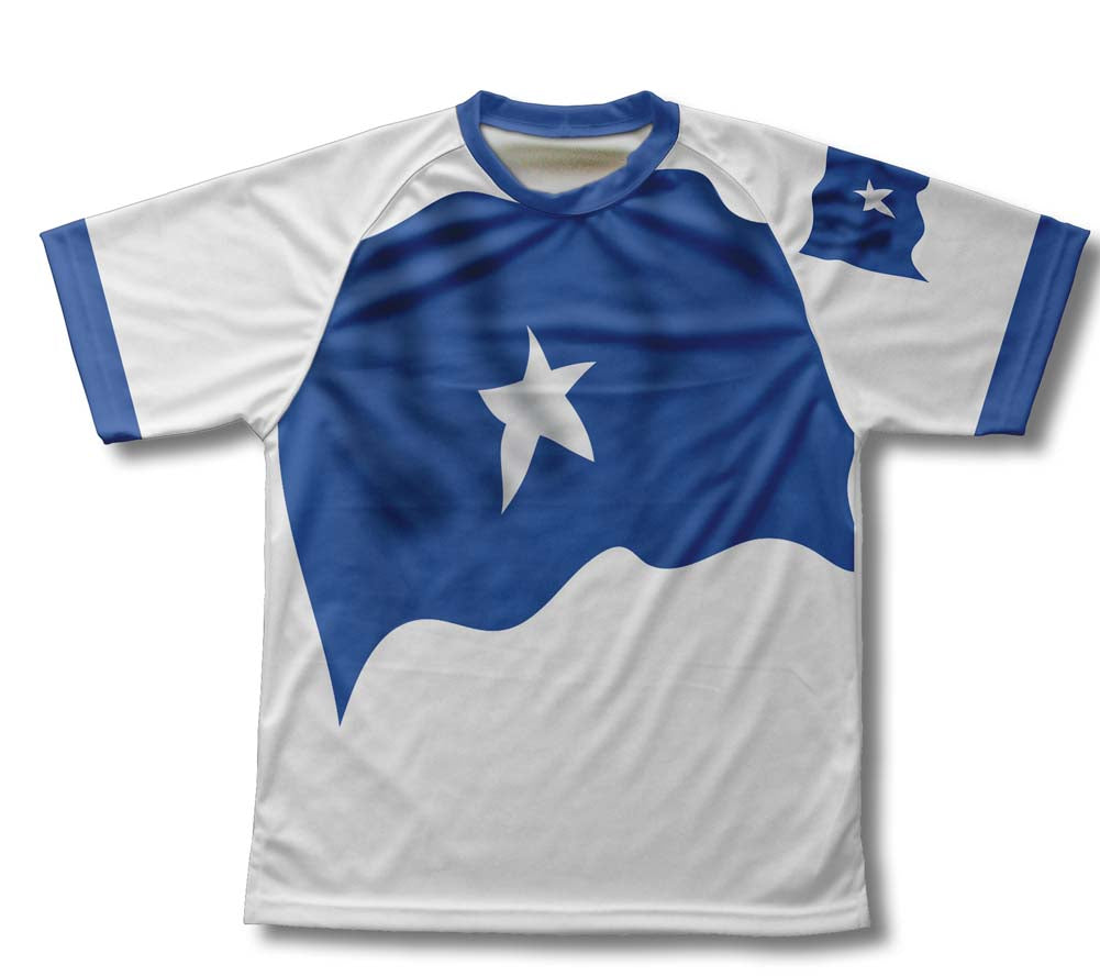 Somalia Flag Technical T-Shirt for Men and Women