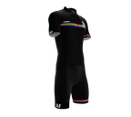 South Africa Black Code Cycling Speedsuit for Men