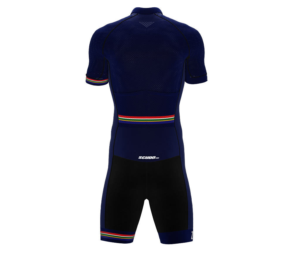 South Africa Blue Code Cycling Speedsuit for Men