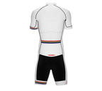 South Africa White Code Cycling Speedsuit for Men