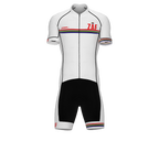 South Africa White Code Cycling Speedsuit for Men