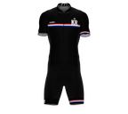 South Korea Black Code Cycling Speedsuit for Men