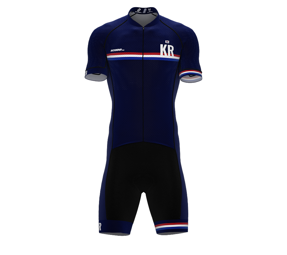 South Korea Blue Code Cycling Speedsuit for Men