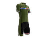 South Korea Green Code Cycling Speedsuit for Men