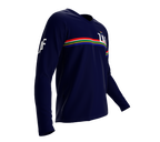MTB BMX Cycling Jersey Long Sleeve Code South Africa Blue for Men and Women