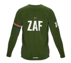 MTB BMX Cycling Jersey Long Sleeve Code South Africa Green for Men and Women