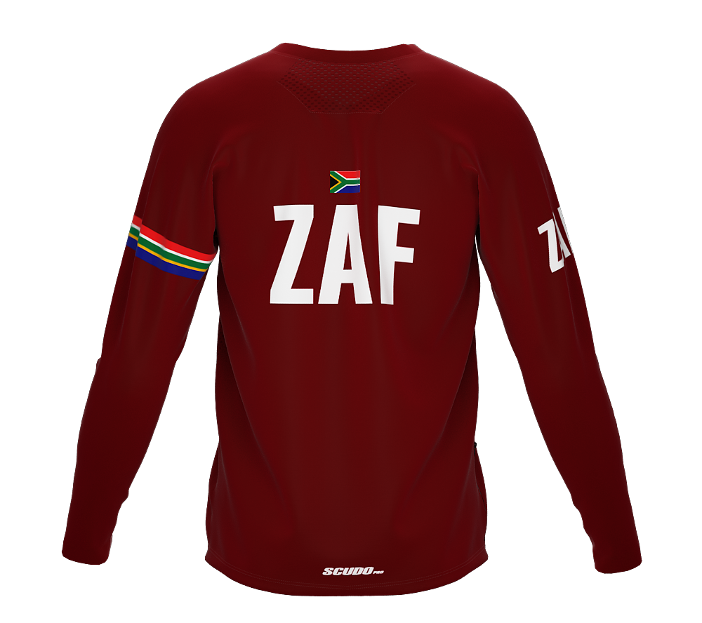 MTB BMX Cycling Jersey Long Sleeve Code South Africa Vine for Men and Women