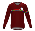 MTB BMX Cycling Jersey Long Sleeve Code South Africa Vine for Men and Women