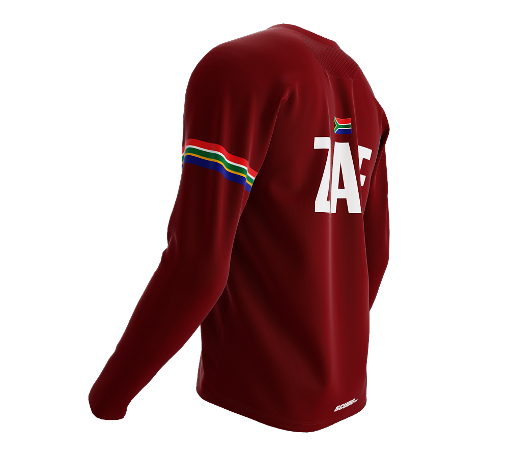 MTB BMX Cycling Jersey Long Sleeve Code South Africa Vine for Men and Women