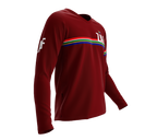 MTB BMX Cycling Jersey Long Sleeve Code South Africa Vine for Men and Women