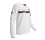MTB BMX Cycling Jersey Long Sleeve Code South Africa White for Men and Women