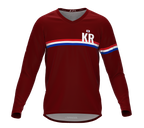 MTB BMX Cycling Jersey Long Sleeve Code South Korea Vine for Men and Women