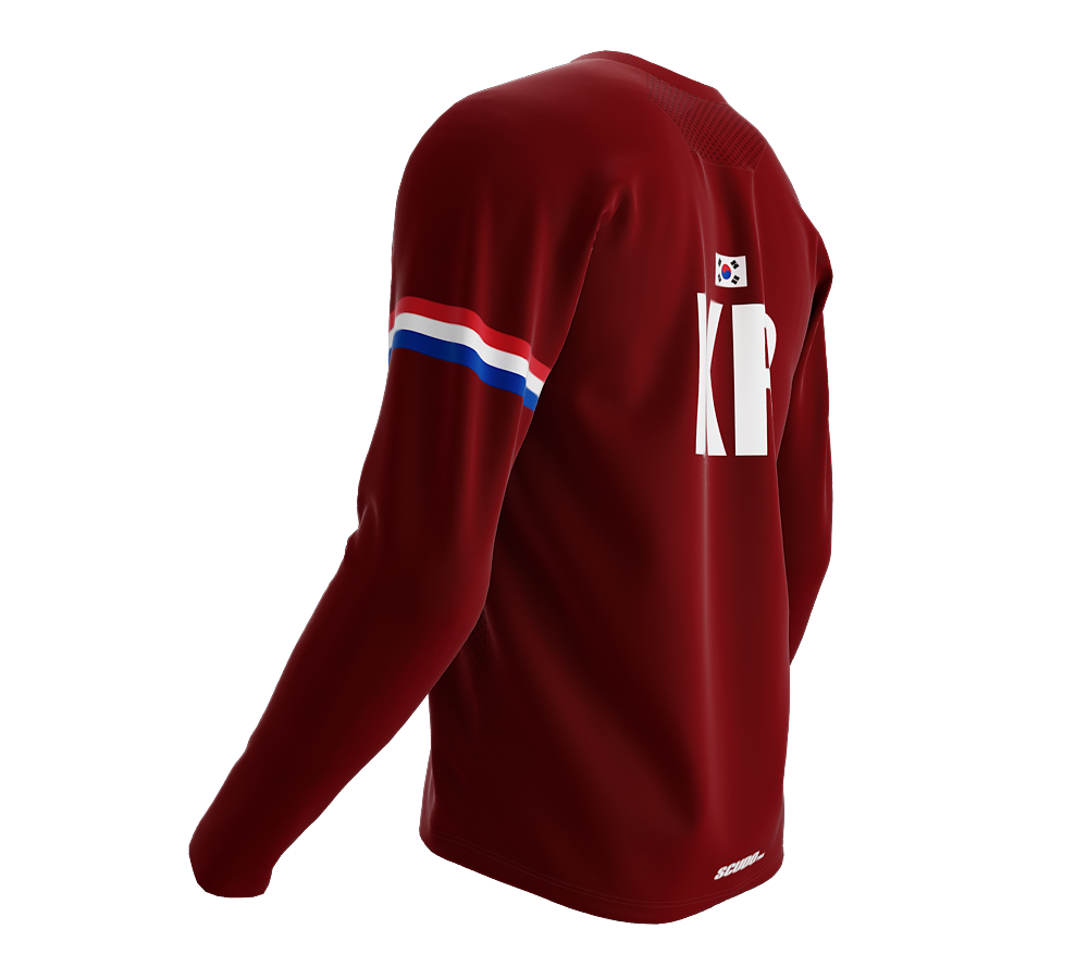 MTB BMX Cycling Jersey Long Sleeve Code South Korea Vine for Men and Women