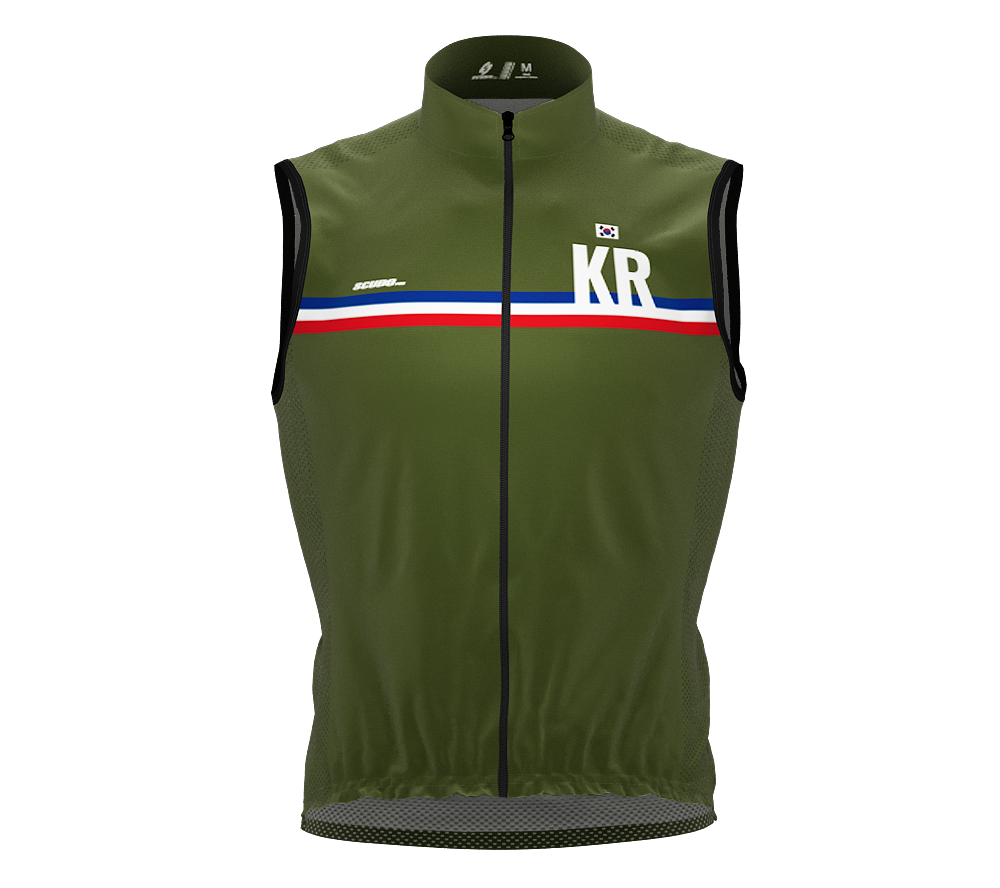 Wind Breaker Cycling Running Sports Vest South Korea Country Code for Men And Women