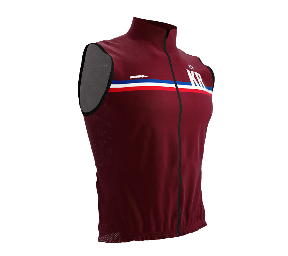 Wind Breaker Cycling Running Sports Vest South Korea Country Code for Men And Women