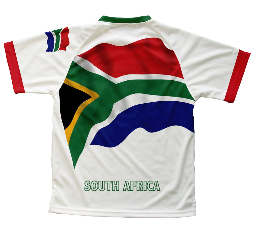 South Africa Flag Technical T-Shirt for Men and Women