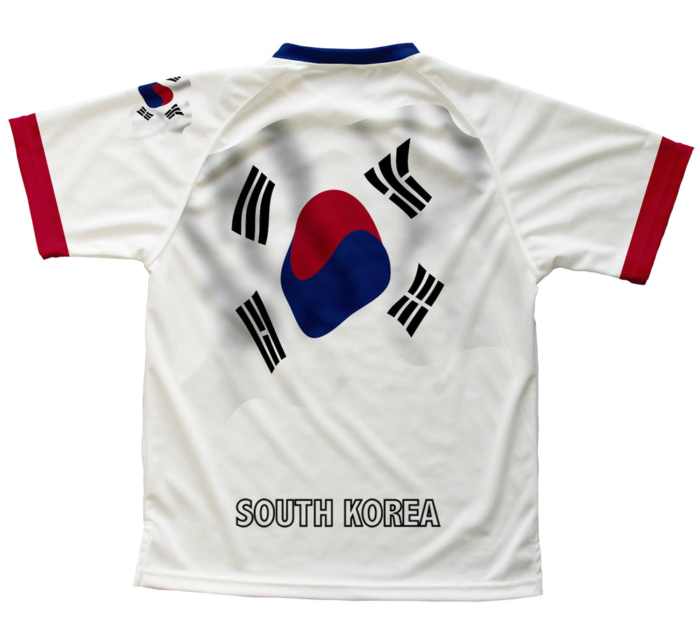 South Korea Flag Technical T-Shirt for Men and Women