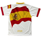 Spain Flag Technical T-Shirt for Men and Women