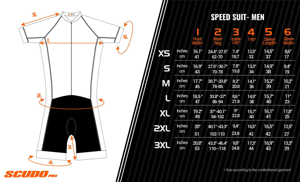 Virus Scudopro Cycling Speedsuit for Men