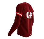 MTB BMX Cycling Jersey Long Sleeve Code Switzerland Vine for Men and Women