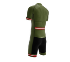 Switzerland Green Code Cycling Speedsuit for Men