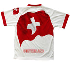 Switzerland Flag Technical T-Shirt for Men and Women