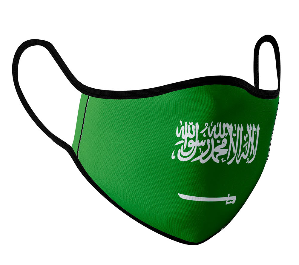 Saudi Arabia - Face Mask with fluid and moisture resistant fabric. Reusable and Washable