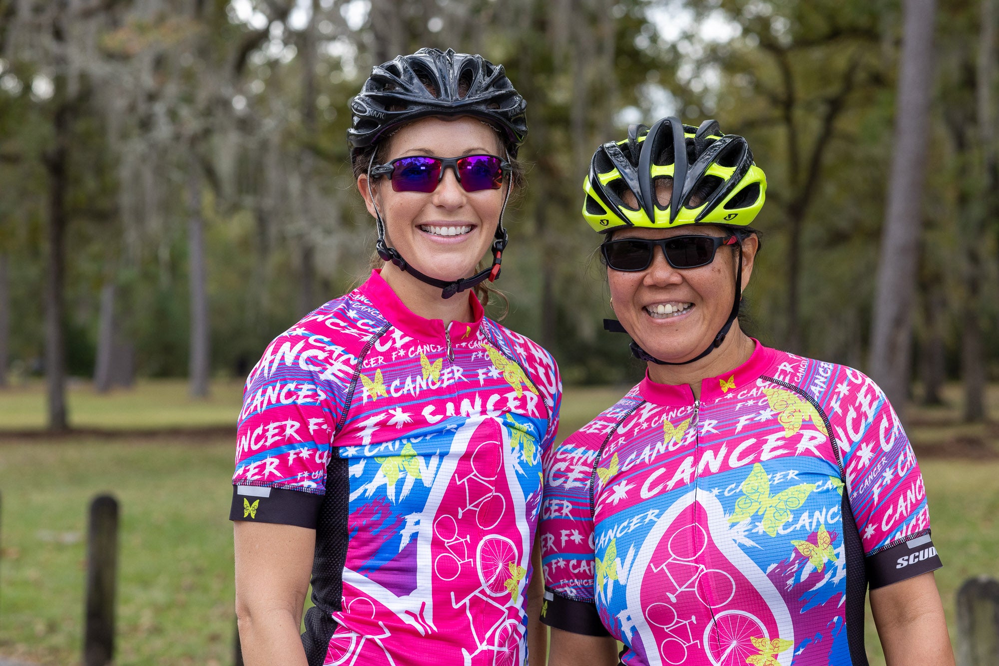 F*ck Cancer | Pro Fit | Short Sleeve Cycling | Full Zip