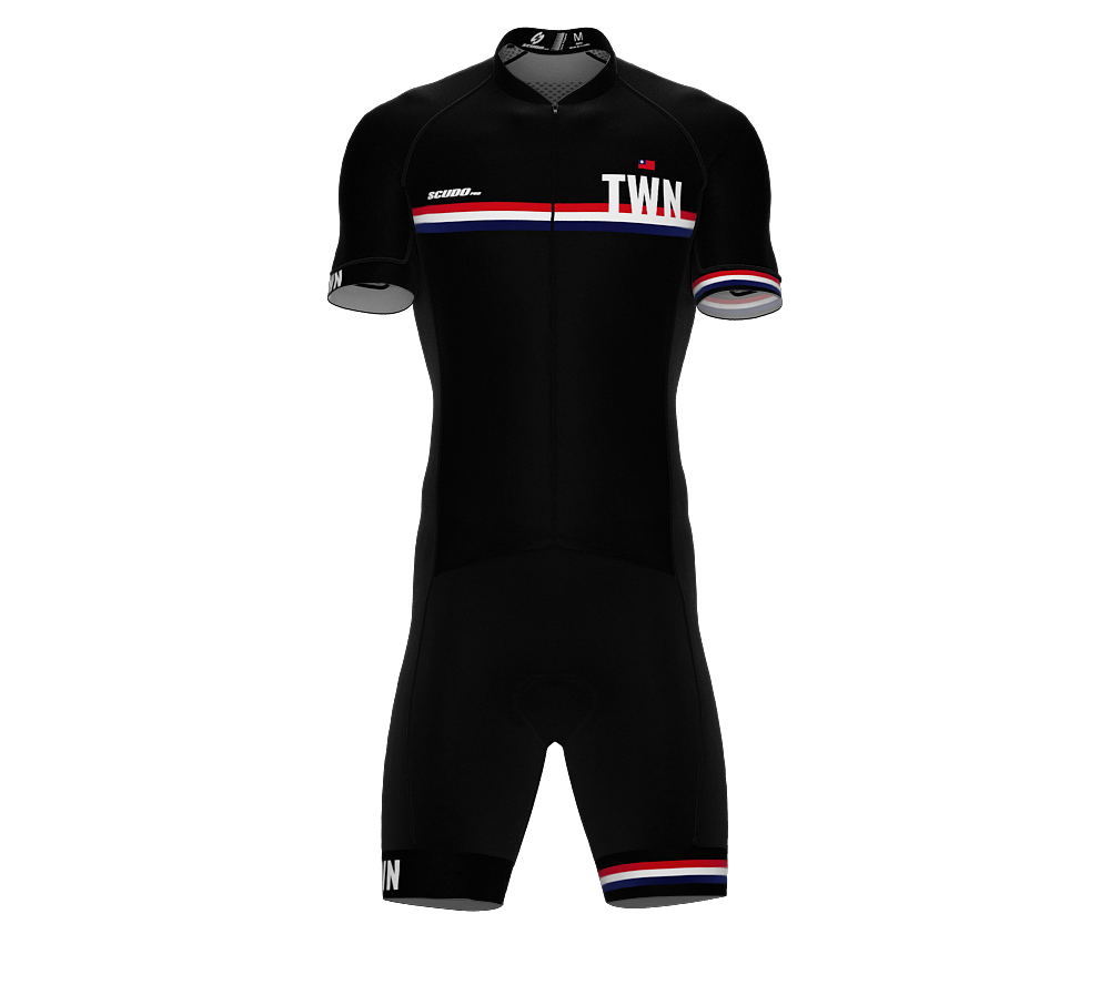 Taiwan Black Code Cycling Speedsuit for Men