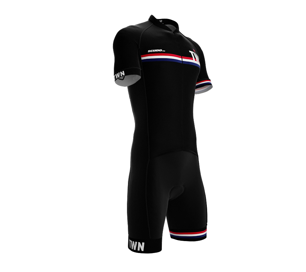 Taiwan Black Code Cycling Speedsuit for Men