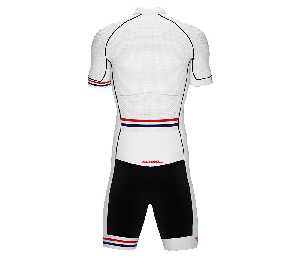 Taiwan White Code Cycling Speedsuit for Men