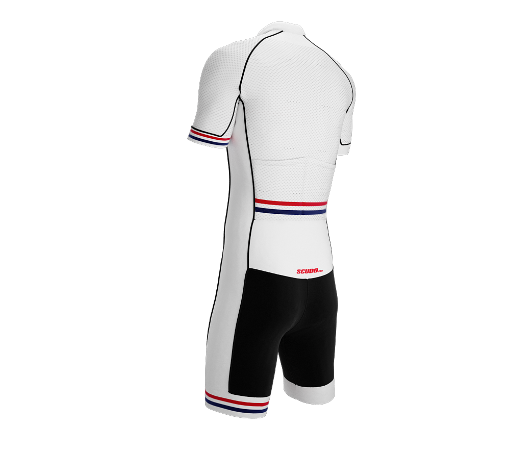 Taiwan White Code Cycling Speedsuit for Men