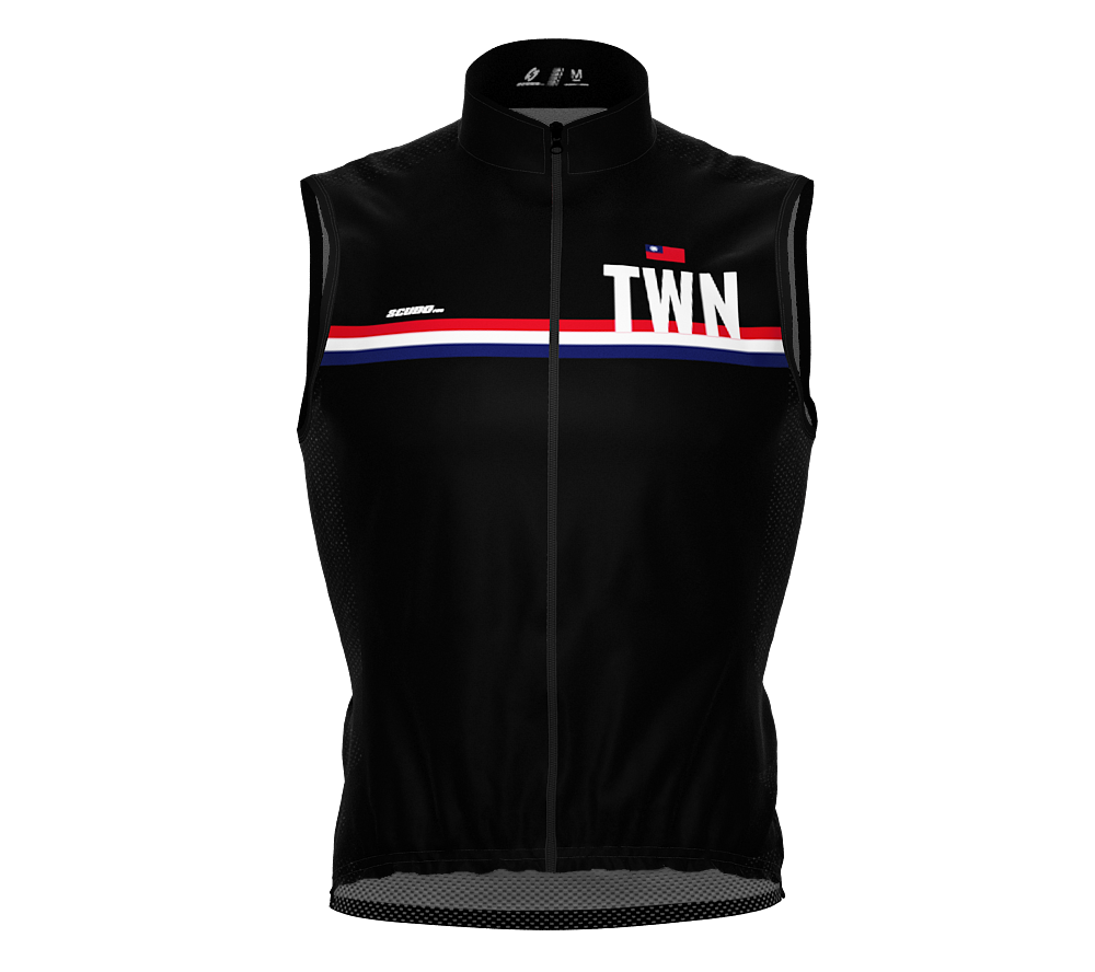 Wind Breaker Cycling Running Sports Vest Taiwan Country Code for Men And Women