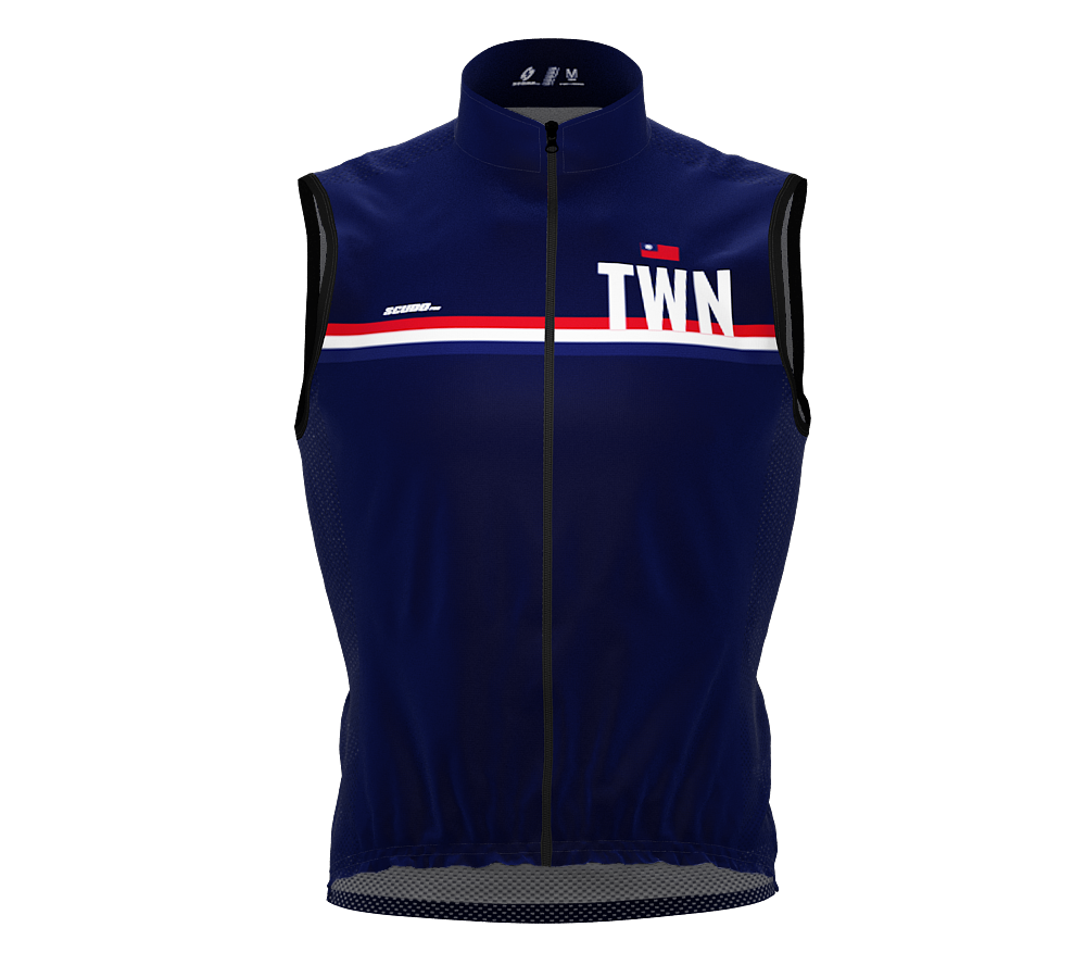 Wind Breaker Cycling Running Sports Vest Taiwan Country Code for Men And Women