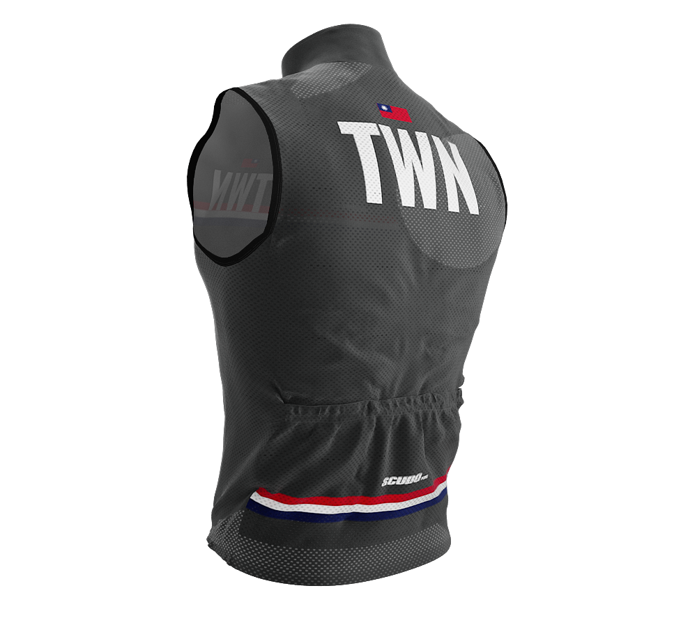 Wind Breaker Cycling Running Sports Vest Taiwan Country Code for Men And Women